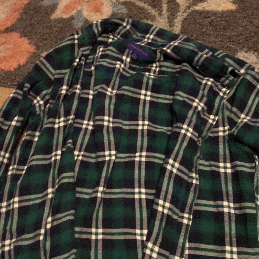 Green flannel